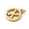 304 Stainless Steel Charms
with Jump Ring LS-STAS-R001-02G-X-2