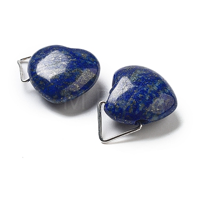 Natural Lapis Lazuli Pendants G-K371-02P-01-1