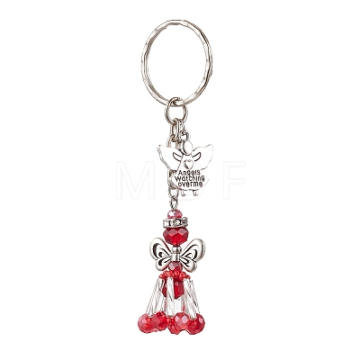 Glass Beaded Keychains KEYC-MZ00031-03-1