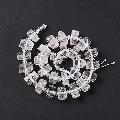 Natural Quartz Crystal Beads Strands G-C008-B02-1