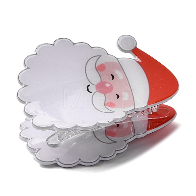 Christmas Claw Plastic Claw Hair Clips PHAR-K006-01A-1