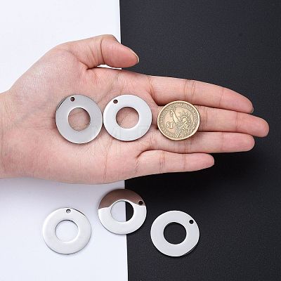 Tarnish Resistant 304 Stainless Steel Pendants LS-STAS-I140-08S-1