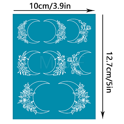 Silk Screen Printing Stencil DIY-WH0341-356-1