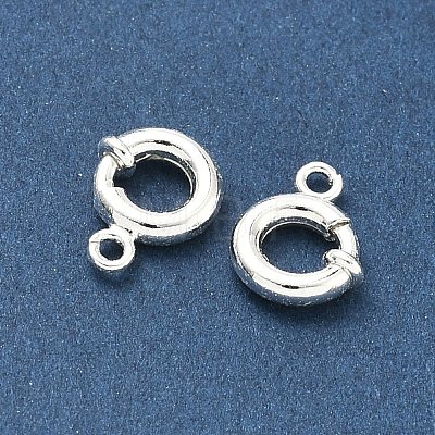 Brass Spring Ring Clasps KK-H532-24A-S-1