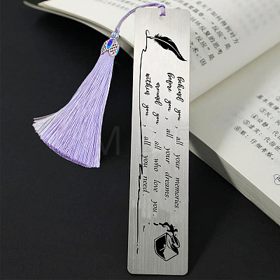 Fingerinspire Wish You Rectangle Bookmark for Reader DIY-FG0002-70I-1