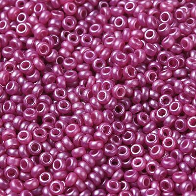 Baking Paint Glass Seed Beads SEED-P006-03A-07-1