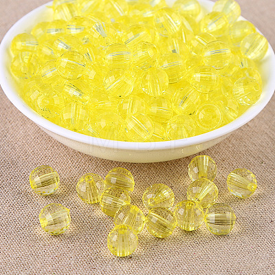 Transparent Acrylic Beads TACR-WH0001-90B-02-1