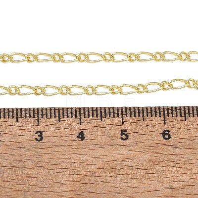 2.5MM Brass Figaro Chain Necklaces for Women KK-CBA4FD4-11G-1