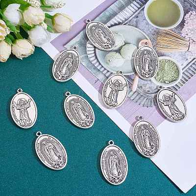 20Pcs Tibetan Style Alloy Pendants FIND-SZ0005-95-1