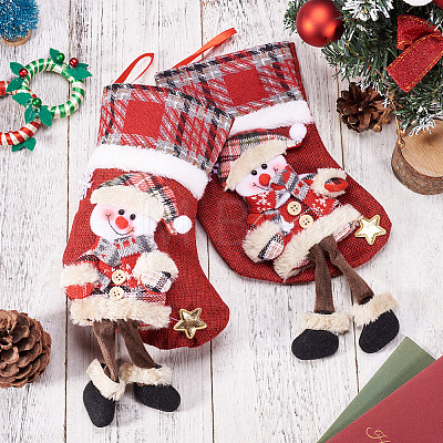 Christmas Theme Non-woven Fabrics Bags ABAG-TAC0005-03A-1