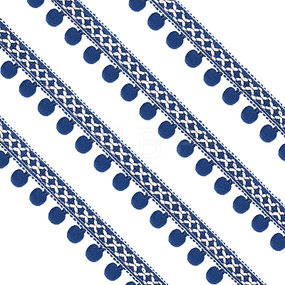 20Yards Nylon Pom Pom Ball Ribbons OCOR-MA0001-94C-1