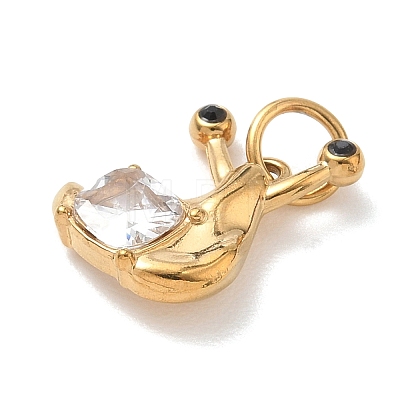 Autumn 304 Stainless Steel Pendants STAS-C180-01B-G-1