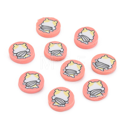 Handmade Polymer Clay Cabochons CLAY-N006-97-1