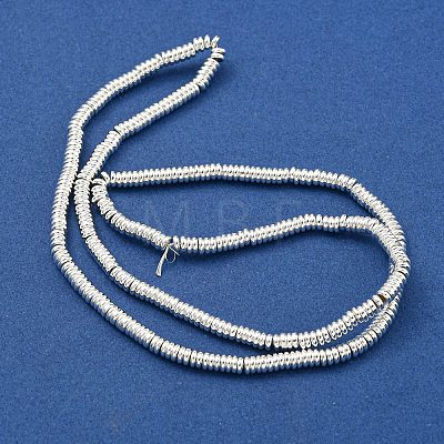 Electroplated Synthetic Non-Magnetic Hematite Beads Strands G-I360-C01-04-1