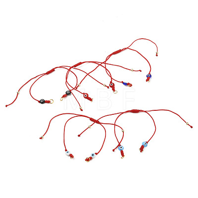 Adjustable Braided Nylon Thread Bracelet Making AJEW-JB00770-1