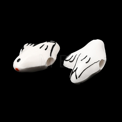 Handmade Porcelain Beads PORC-A034-06A-1