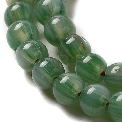 Handmade Nepalese Lampwork Beads LAMP-B023-01G-1