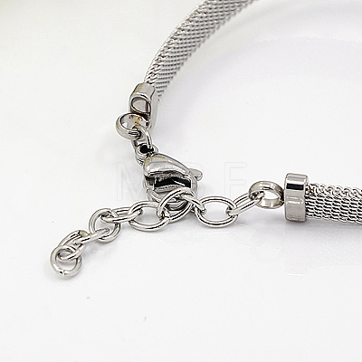 Fashionable 304 Stainless Steel Bracelets BJEW-J038-47-1