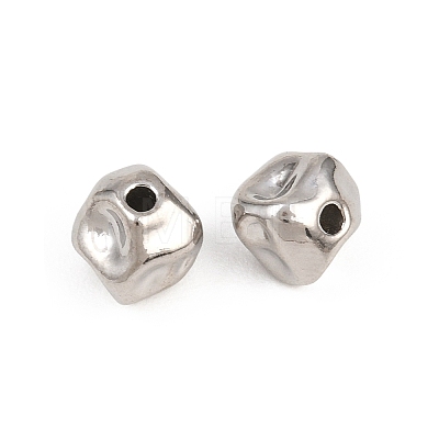 Irregular 304 Stainless Steel Beads STAS-D394-03M-P-1