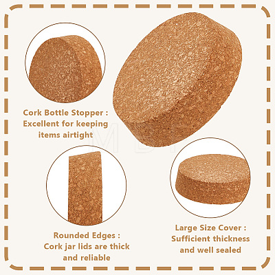 Cork Bottle Stoppers FIND-WH0609-04A-1