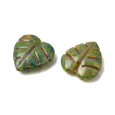 Painted Glass Beads Strands GLAA-Z021-07H-1