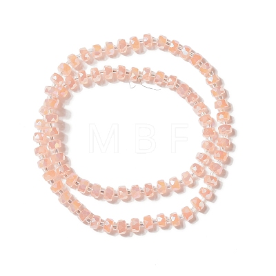 Glass Imitation Jade Beads Strands GLAA-G097-01B-1
