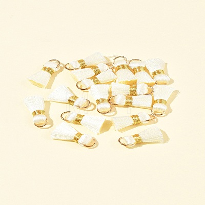 20Pcs Handmade Polycotton(Polyester Cotton) Tassel Decorations FIND-FS0003-27F-1