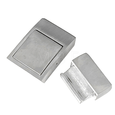 304 Stainless Steel Bayonet Clasps STAS-E440-01P-1