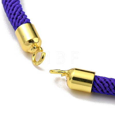 Nylon Cords Bracelet Makings Fit for Connector Charms AJEW-P116-02G-02-1