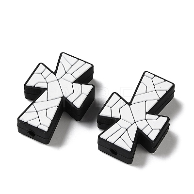 Sports Theme Silicone Beads SL-D001-02A-1