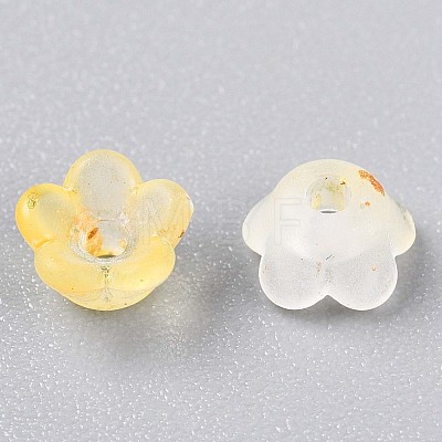 Frosted Transparent Acrylic Beads LS-X-OACR-N137-72G-1