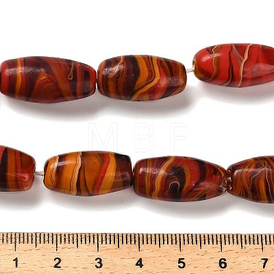 Handmade Lampwork Beads Strands LAMP-C016-02A-1