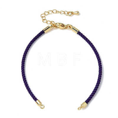 2MM Twisted Round Nylon Cord Bracelet Makings MAK-F038-A21-1