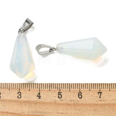 Opalite Pointed Pendants G-B127-15P-07-1