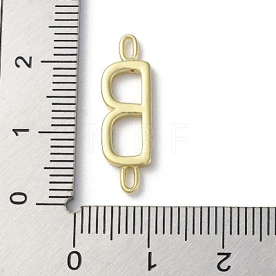 Rack Plating Brass Connector Charms KK-P245-07G-B-1