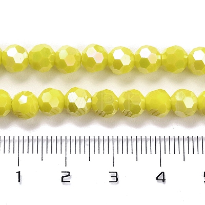 Opaque Glass Beads Stands EGLA-A035-P6mm-B04-1