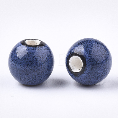Handmade Porcelain Beads PORC-Q262-01B-1