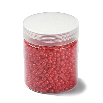 1300Pcs Baking Paint Glass Round Seed Beads SEED-YW0002-20B-1