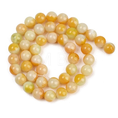 Handmade Lampwork Beads Strand LAMP-B056-8mm-09-1