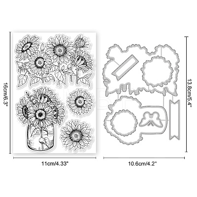 Globleland 1Pc Carbon Steel Cutting Dies Stencils DIY-GL0004-67A-1