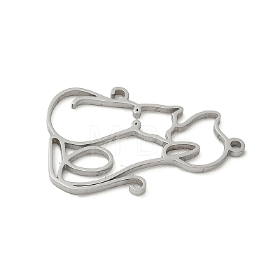 304 Stainless Steel Pendants STAS-F326-19P-1