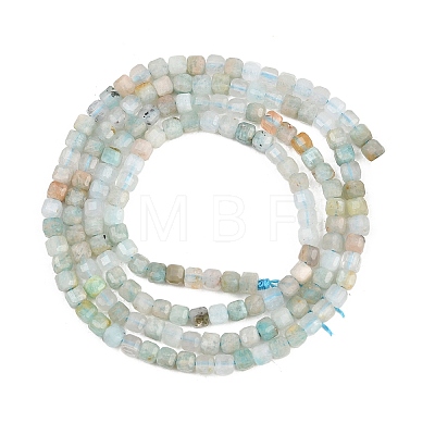 Natural Flower Amazonite Beads Strands G-RM250104-D1-1