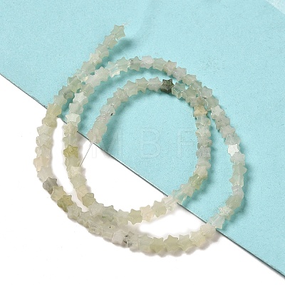 Natural New Jade Beads Strands G-G085-B38-01-1