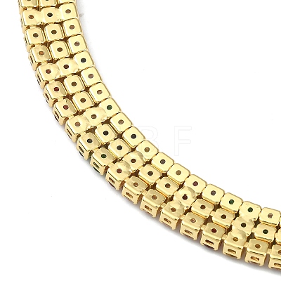 Cubic Zirconia Tennis Bracelets for Women Girl Gift BJEW-F450-04G-1