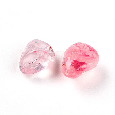 Transparent Acrylic Beads TACR-T028-44C-1