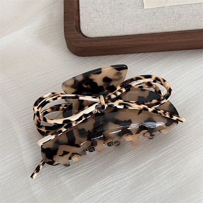 Cellulose Acetate(Resin) Claw Hair Clips PW-WGD5118-02-1