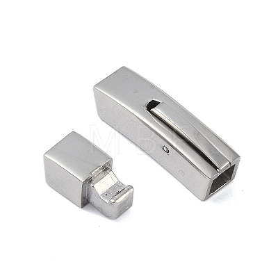 Non-Tarnish 316 Stainless Steel Bayonet Clasps STAS-K282-08C-P-1