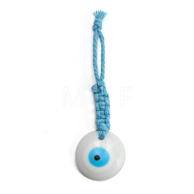 Plastic Turkey Evil Eye Pendants Decorations PW23040416652-1