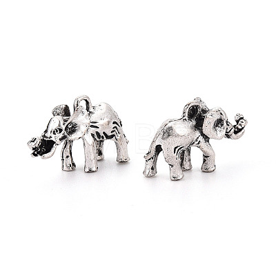 Tibetan Style Alloy Pendants TIBEP-T054-22AS-1