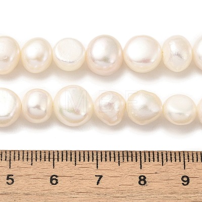 Natural Cultured Freshwater Pearl Beads Strands PEAR-A006-10D-1